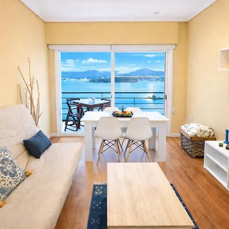 Appartamento Holibai, Xanela, Dúplex, Mar, Naturaleza, Baiona, Galicia