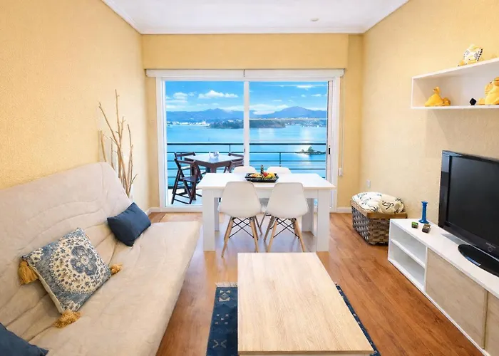 Appartamento Holibai, Xanela, Dúplex, Mar, Naturaleza, Baiona, Galicia